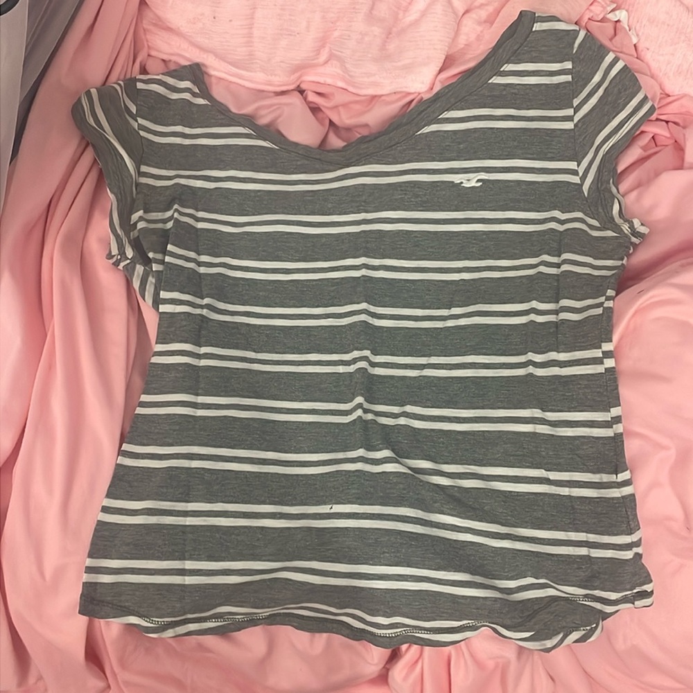 Hollister striped top